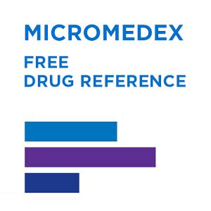 FDA Professional Information; Professional Patient Advice; ASHP Monographs (AHFS DI) IBM Watson<b> Micromedex</b> Carenotes; Natural Product Information; For Researchers. . Micromedex free
